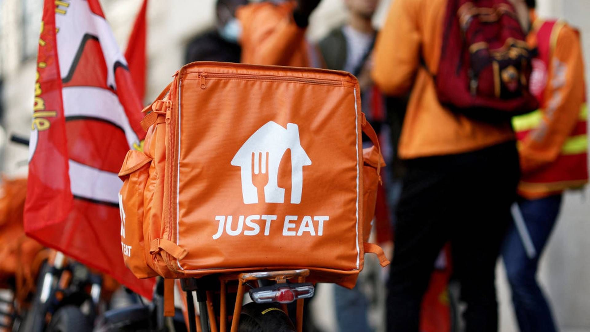 Just Eat har et soldt underskud for 2022 med til investorerne. | Foto: Benoit Tessier/Reuters