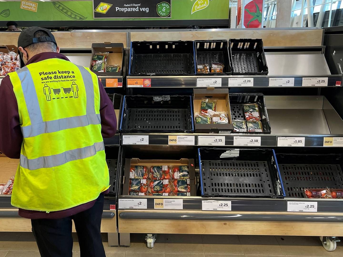 Sainsbury's er Storbritanniens andenstørste dagligvarekæde efter Tesco. | Foto: Toby Melville