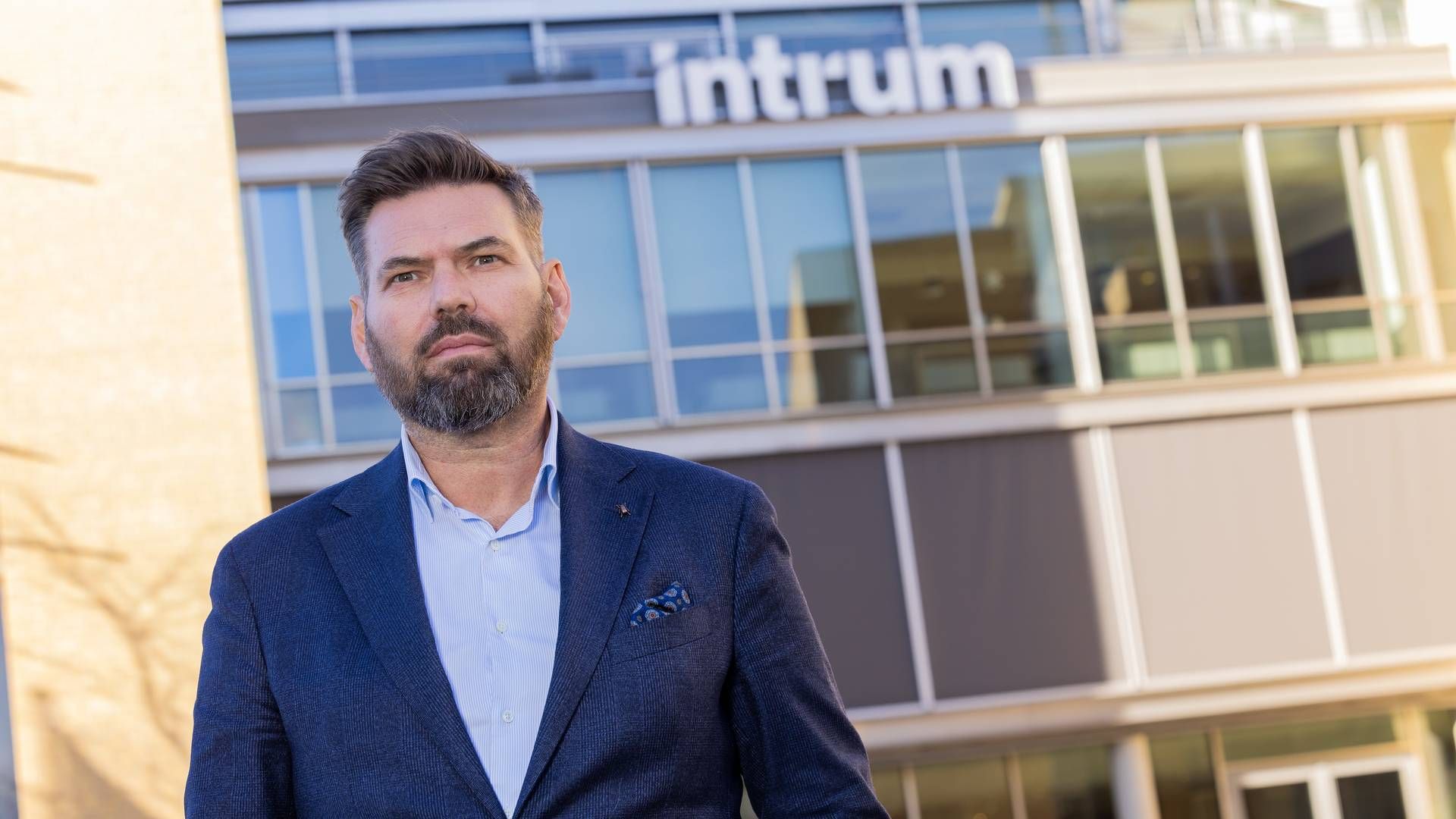 Administrerende direktør for Intrum Norge, Steinar Nielsen. | Foto: Intrum