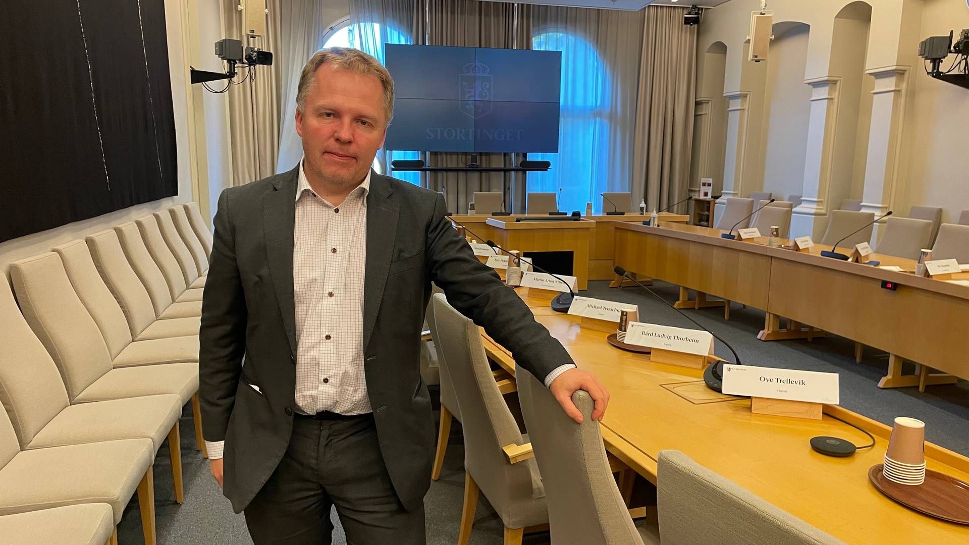 RAPPORT-STØTTE: Aneos Stig Tore Laugen mener den nye KPMG-rapporten får godt frem det han beskriver som uheldige effekter som innføring av en grunnrenteskatt vil ha. | Foto: Harald Amdal