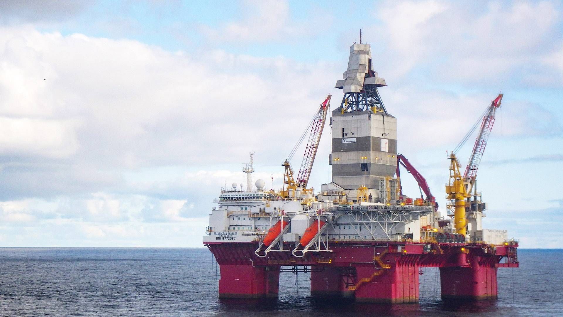 Transocean Enabler boret Venus-brønnen for Vår Energi. Nå skal den videre til et Equinor-oppdrag. | Foto: Transocean