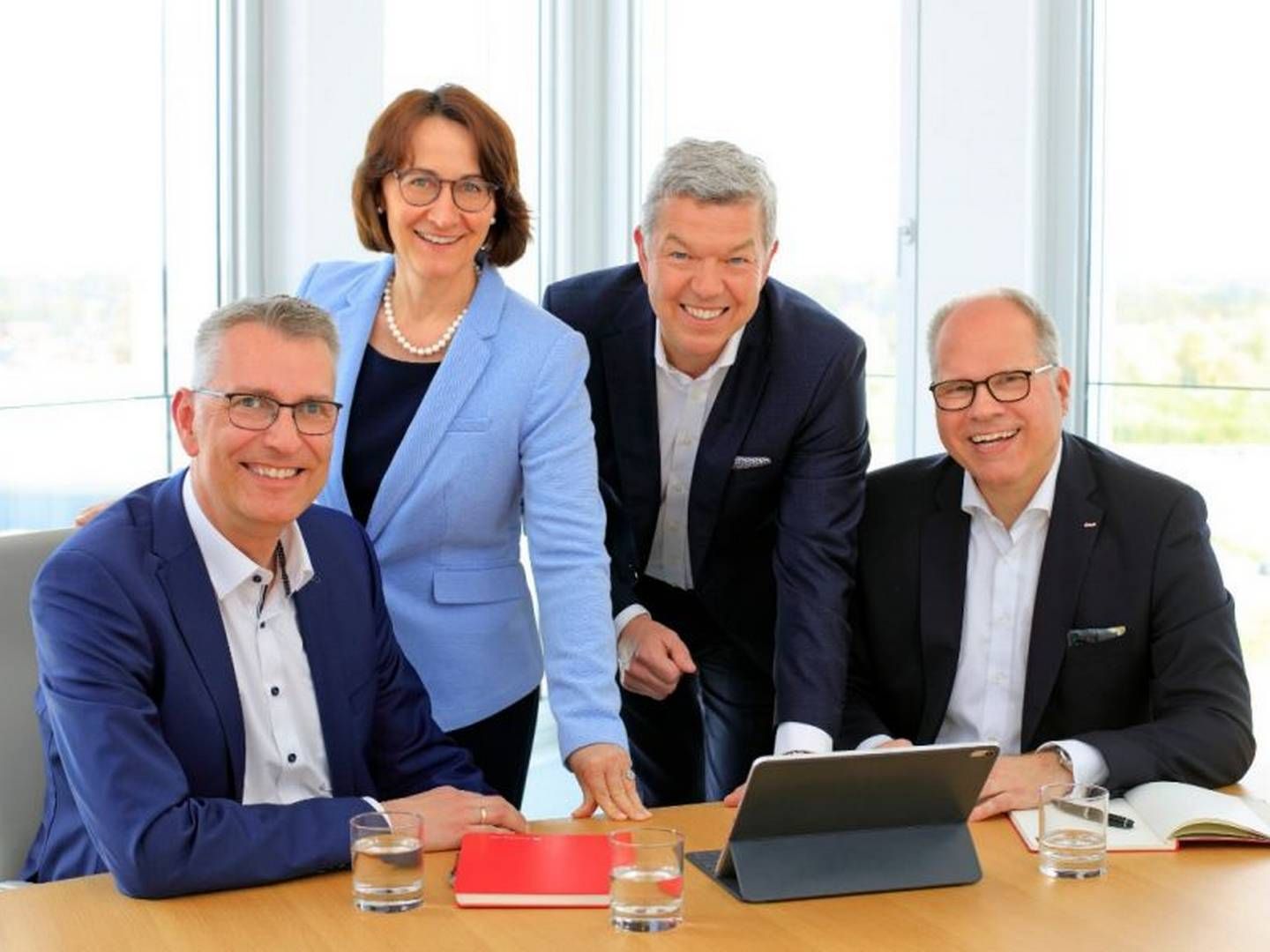 LzO-Vorstand: Jürgen Rauber, Tanja-Vera Asmussen (stellv. Vorsitzende), Olaf Hemker und Michael Thanheiser (Vorsitzender). | Foto: LzO / Meyer-Bergfeld