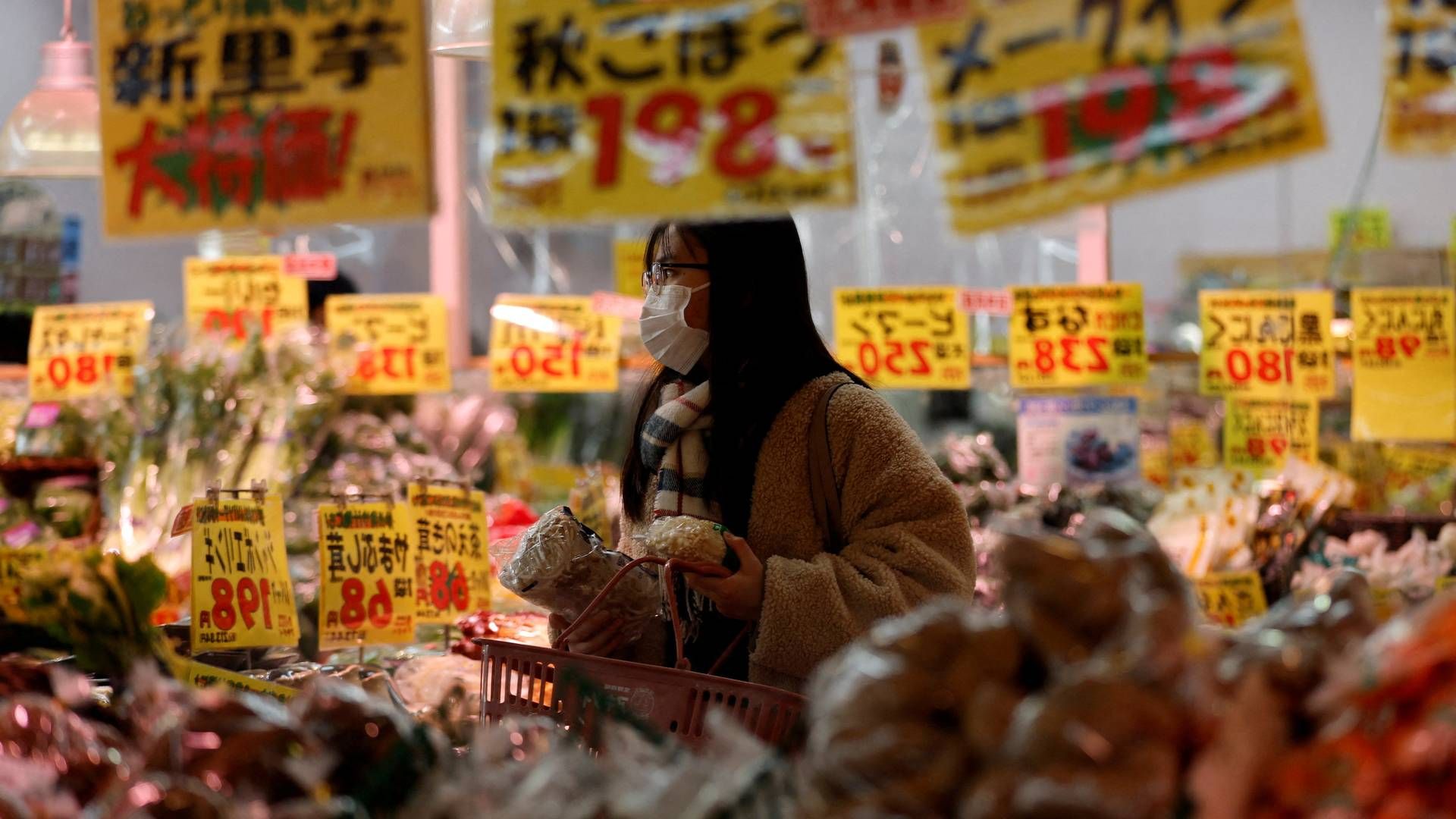 Priserne i Tokyo er ledende for den samlede japanske inflation. | Foto: Issei Kato