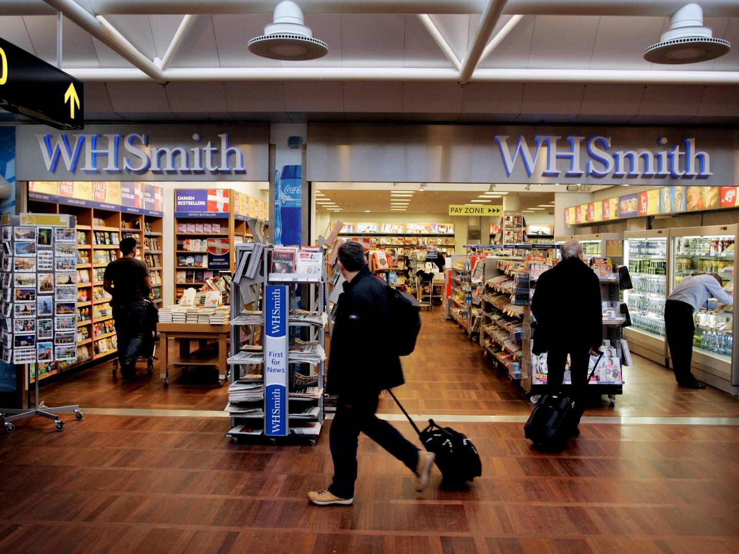 WH Smiths boghandel i Københavns Lufthavn. | Foto: Finn Frandsen