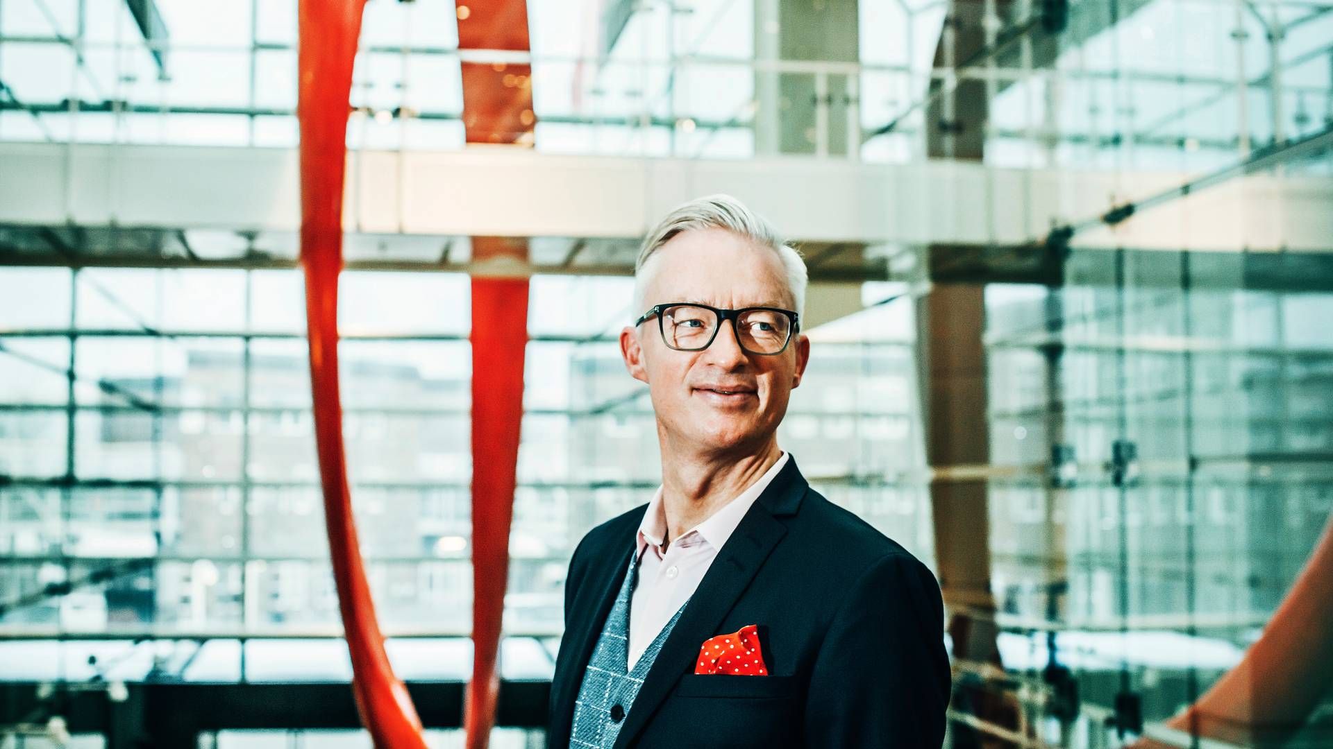 Morten Hübbe, koncernchef i Tryg, fik en løn på 23,3 mio. kr. i 2022. | Foto: Pr/tryg