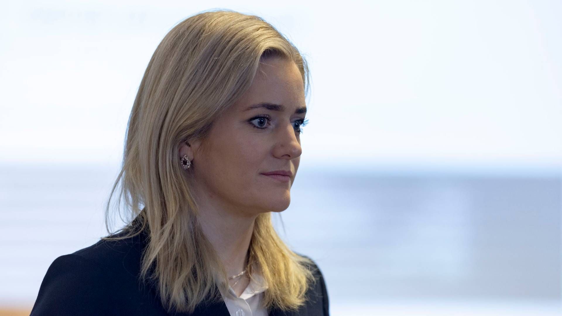 SVAR: Justis- og beredskapsminister Emilie Enger Mehl har svart spørsmålsstiller Sveinung Stensland. | Foto: Hanna Johre/NTB