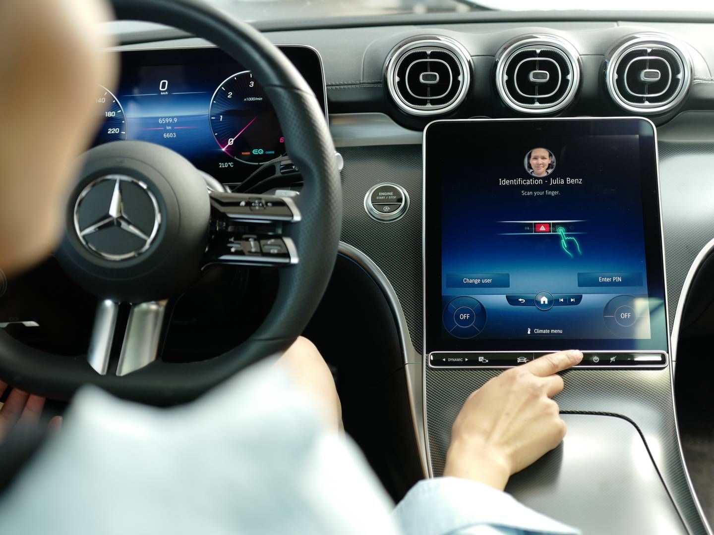 Bezahlen per Fingerabdruck | Foto: Mercedes-Benz Mobility