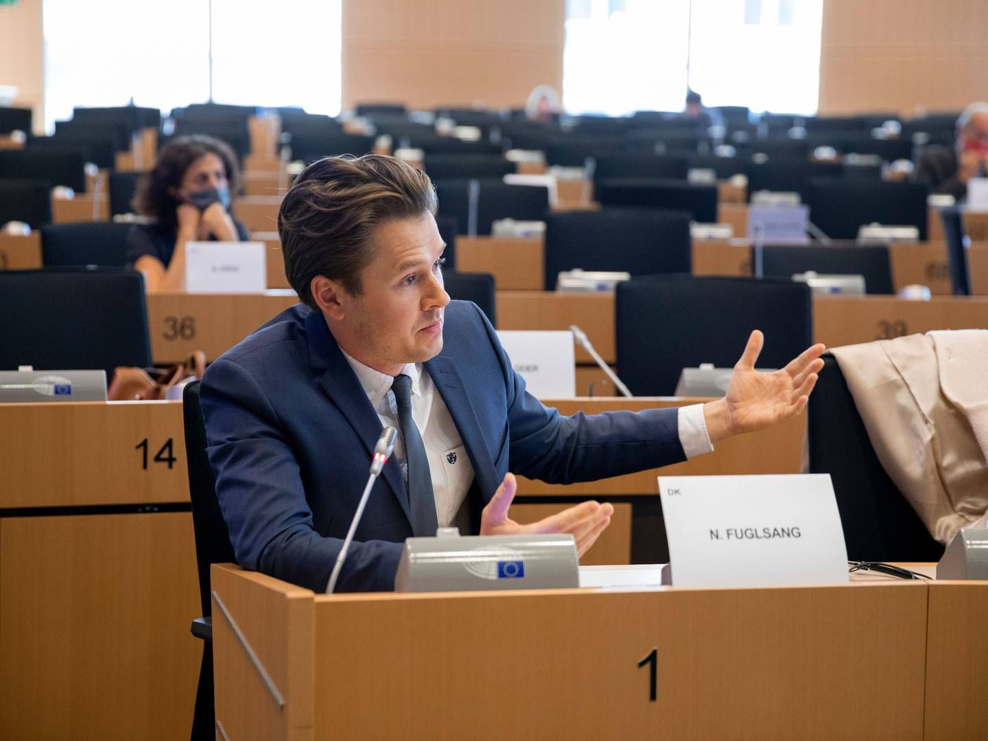Niels Fuglsang (S) er chefforhandler for Europa-Parlamentet på en revision af Energieffektiviserings-direktivet, der skal handles af med Rådet altså EU-landene, som det svenske EU-formandskab forhandler for. | Foto: Mew