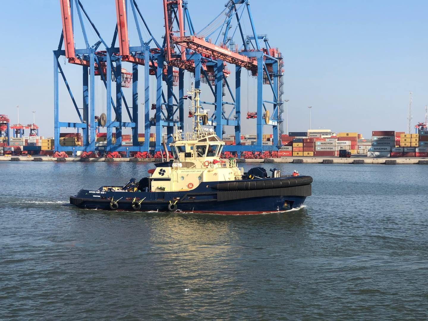 Tugboat company Svitzer could be on its way out of the Maersk group alongside Maersk Supply, Maersk Container Industry and Maersk Training. | Photo: Pr/svitzer