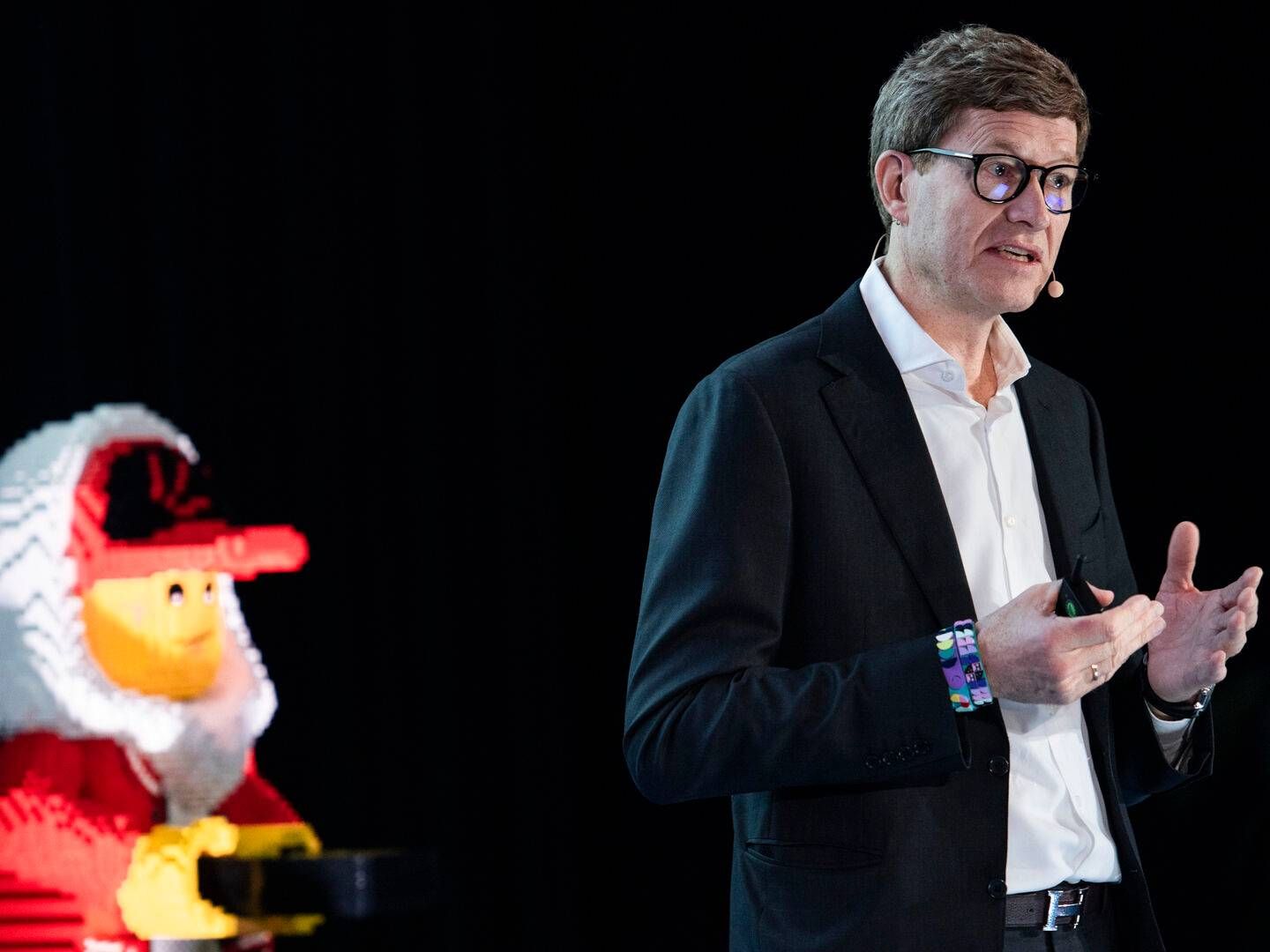 Lego-topchef Niels B. Christiansen kan tirsdag præsentere nyt rekordregnskab for koncernen - med toplinjevækst på 17 pct.