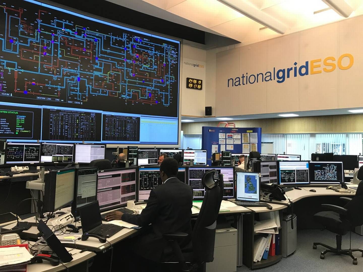 Den normale sikkerhetsmarginen for drift av systemet er ikke er så stor som ønsket, og National Grid har derfor sendt ut et varsel om elektrisitetsmargin (EMN). | Foto: National Grid ESO