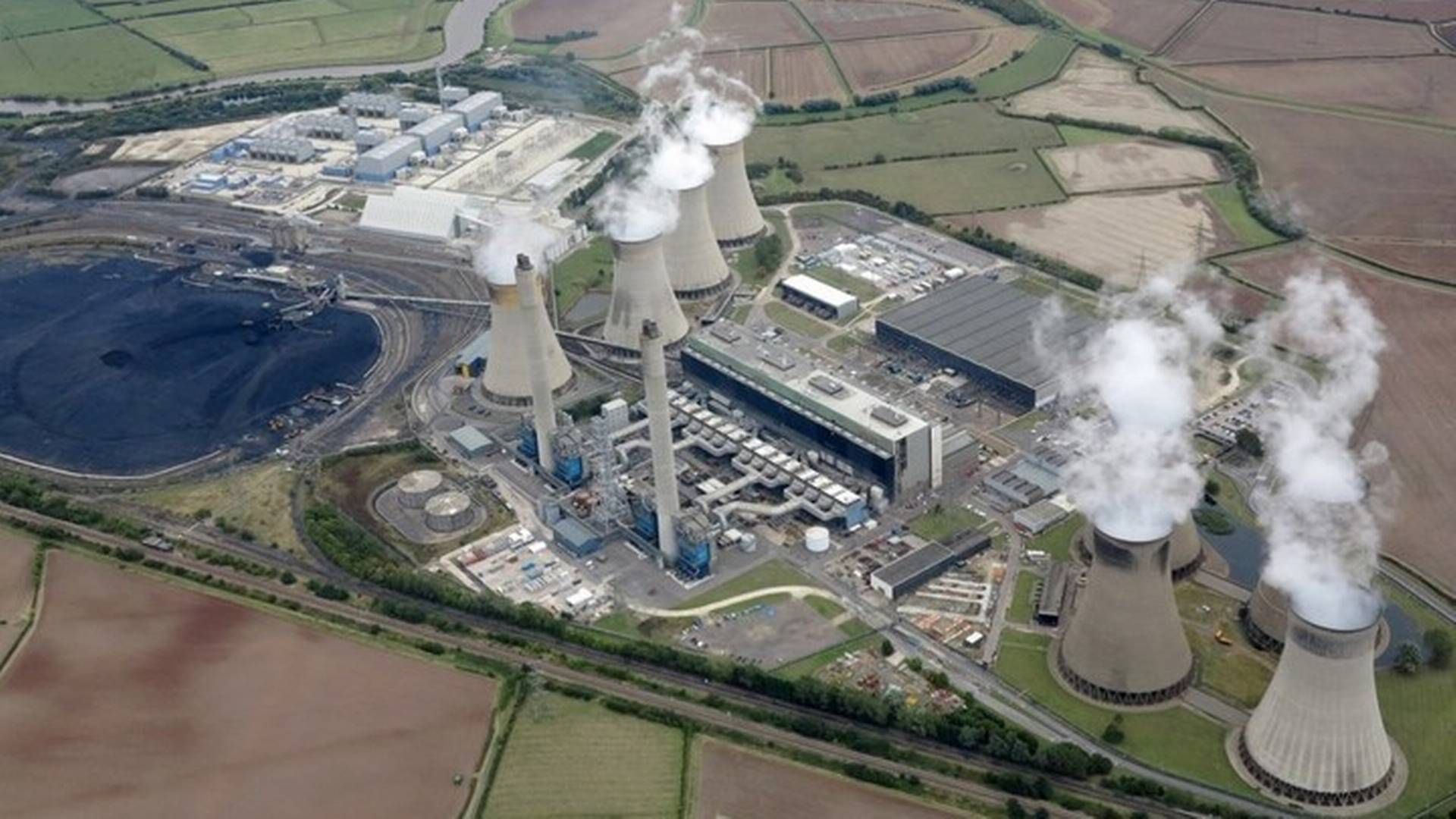 Kullkraftverk på West Burton A måtte produsere strøm til nettet for å opprettholde nok strøm på årets kaldeste dag i Storbritannia. | Foto: EDF