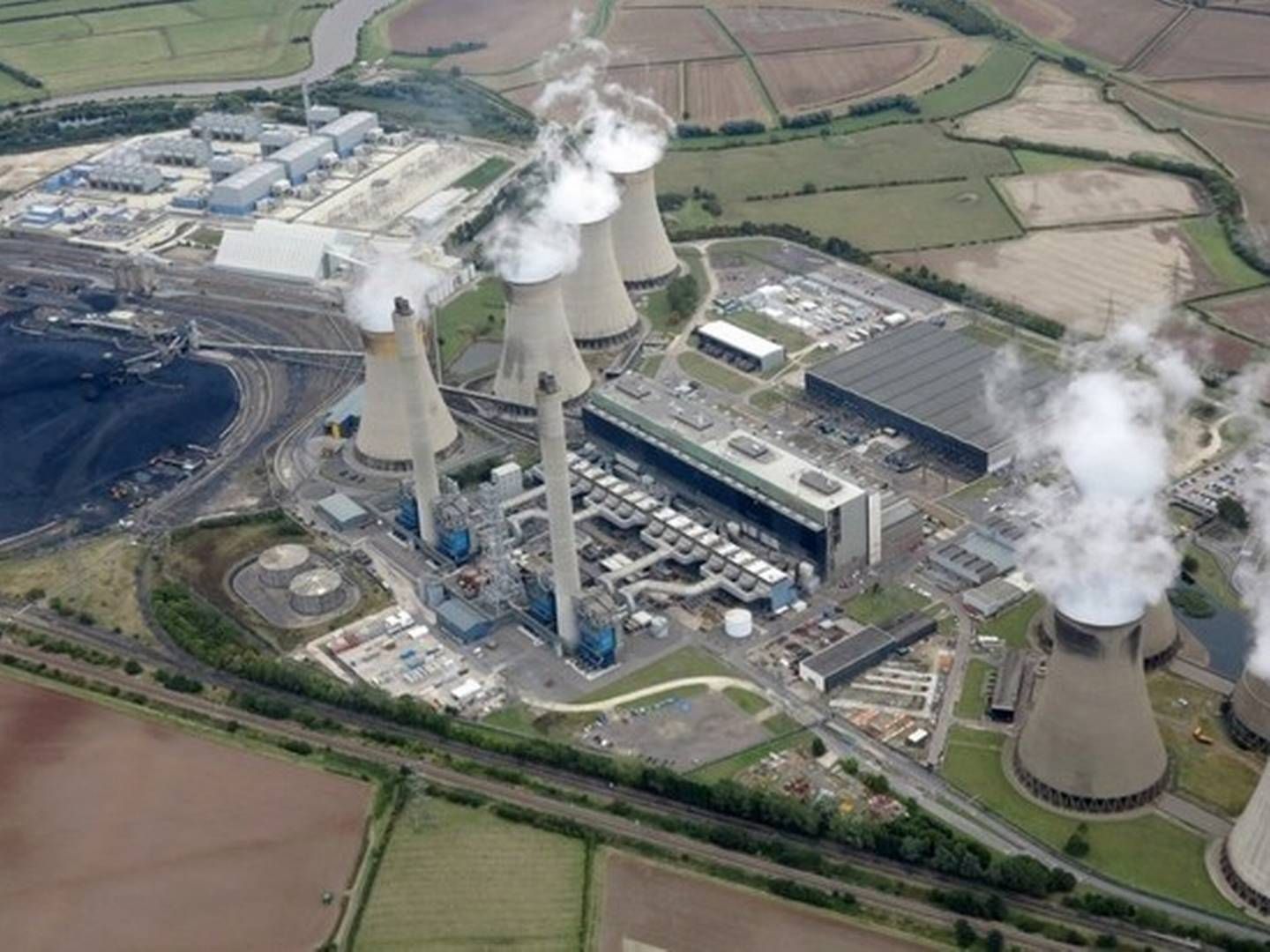 Kullkraftverk på West Burton A måtte produsere strøm til nettet for å opprettholde nok strøm på årets kaldeste dag i Storbritannia. | Foto: EDF