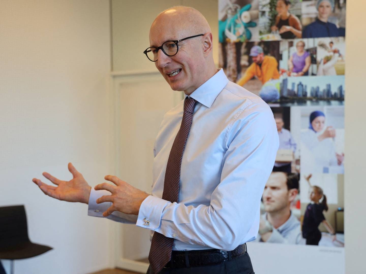 Novo Nordisk-topchefen Lars Fruergaard Jørgensen er den absolut bedst betalte topchef blandt de børsnoterede danske virksomheder. | Foto: Jacob Gronholt-pedersen