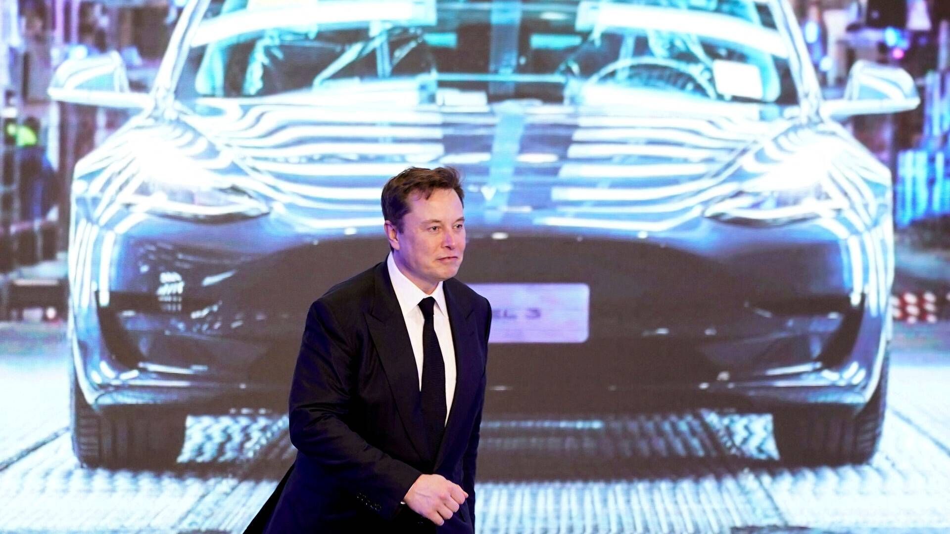 Teslas stifter og adm. direktør, Elon Musk. | Foto: Aly Song/Reuters/Ritzau Scanpix