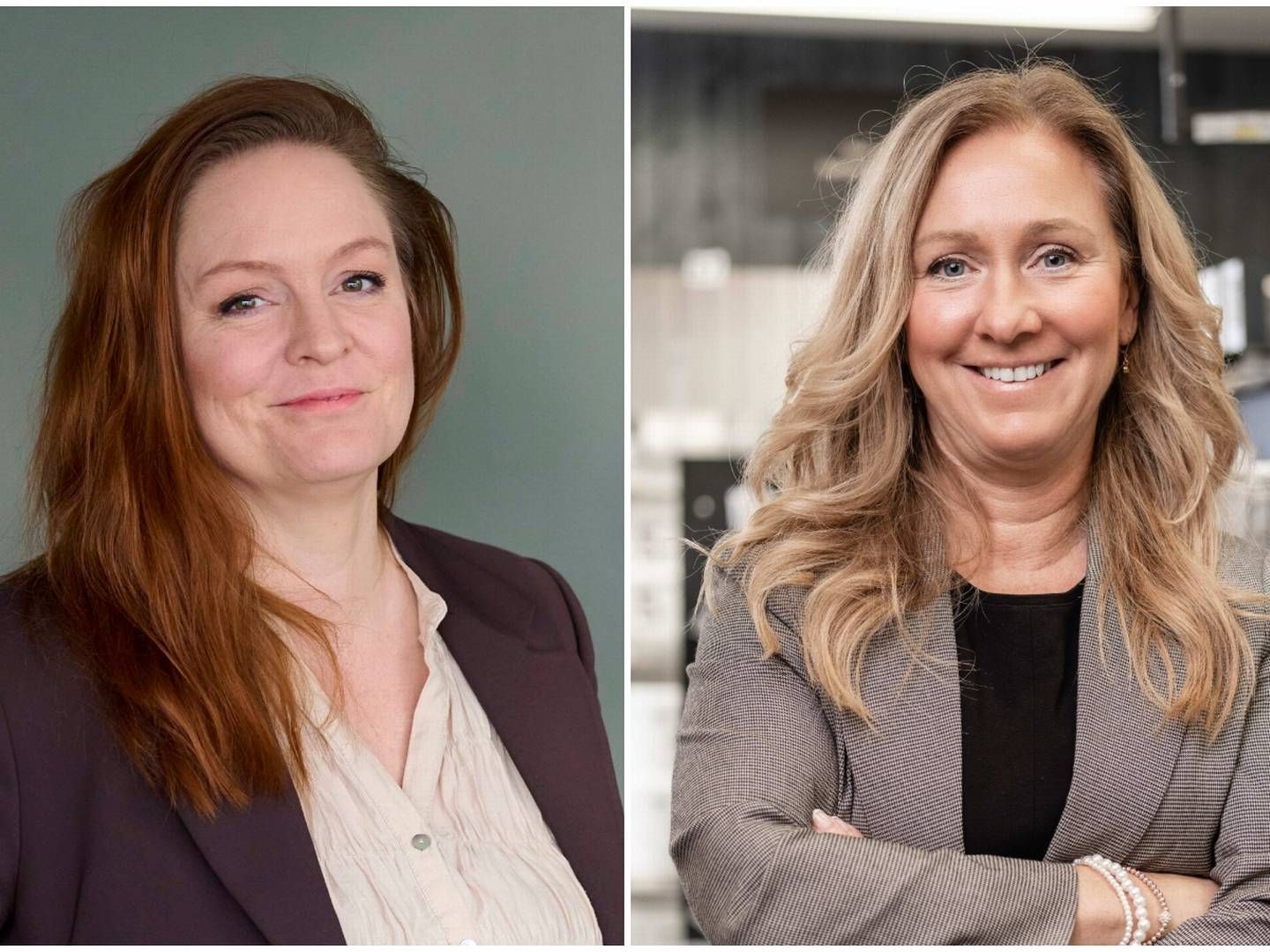MESTERGRUPPEN-LEDERE: Jenny Mollung og Karin Eriksson | Foto: Skjalg Bøhmer Vold / Mestergruppen og Alexander Lindström. Collage: EiendomsWatch