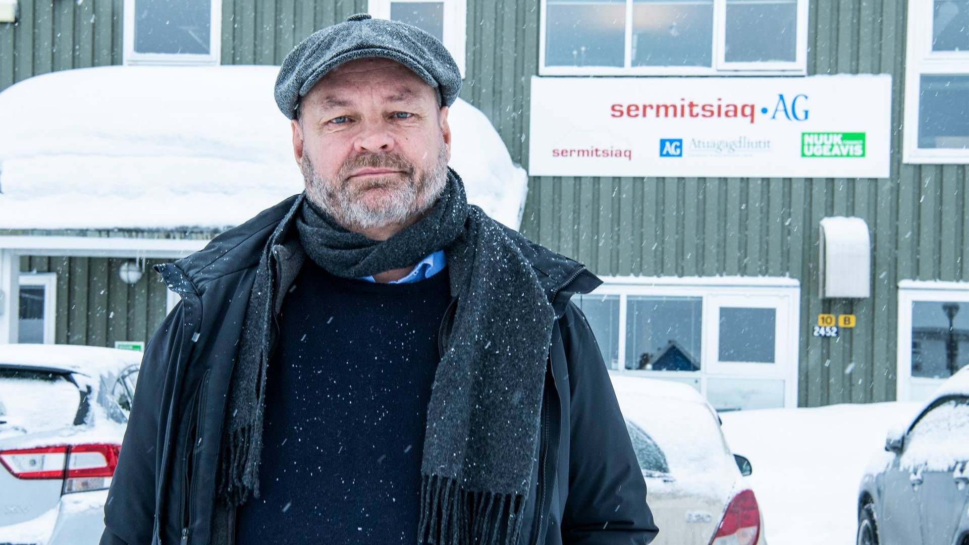 Christian Schultz-Lorentzen, adm. direktør i Sermitsiaq.AG. | Foto: Leiff Josefsen