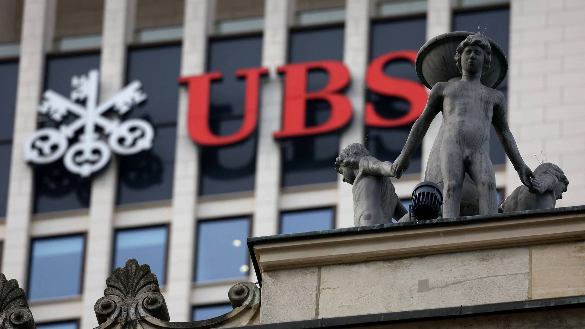 UBS har sammen med en række andre banker deltaget i Swifts sandkassetest af ny løsning til transaktioner med digitale centralbankpenge. Kai Pfaffenbach/Reuters/Ritzau Scanpix