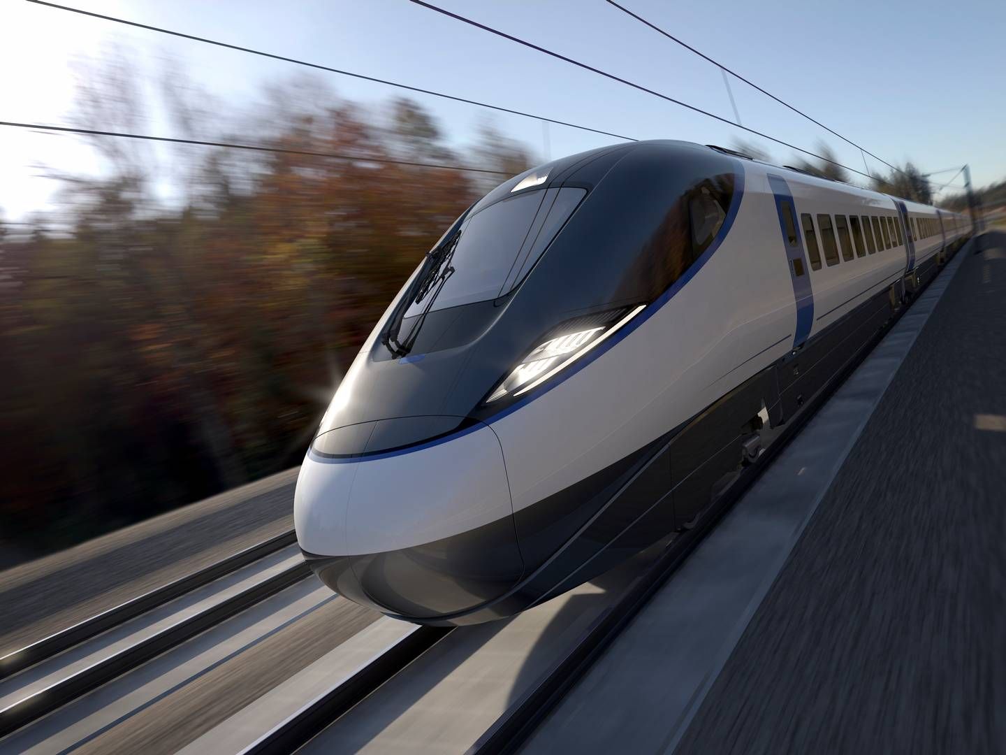 Planerne om udvidelses af det britiske tognet til højhastighedstog sættes på pause. | Foto: Hs2 / pr