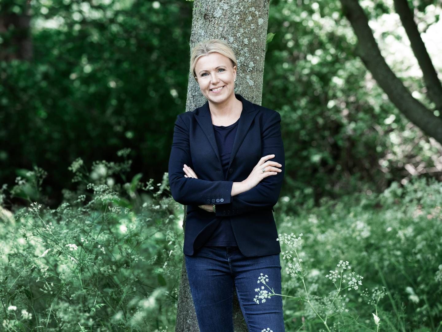 Klimaet fylder endnu mere for bankkunder Charlotte Skovgaard, adm. direktør i Merkur Andelskasse | Foto: Pr/merkur Andelskasse