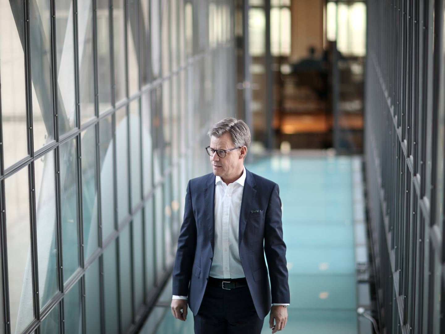 Egmonts topchef Steffen Kragh præsenterede i denne uge, hvordan 2022 udformede sig for den nordiske mediekoncern. | Foto: Nicolai Lorenzen/egmont