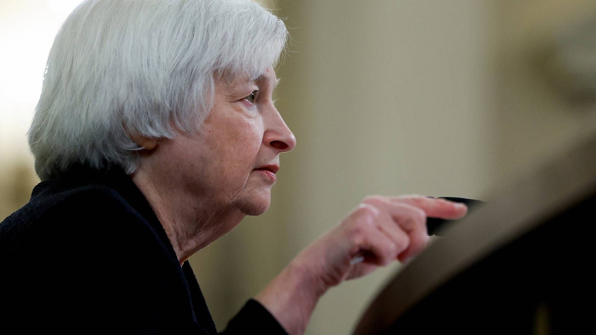 Janet Yellen, USA's finansminister | Foto: Evelyn Hockstein