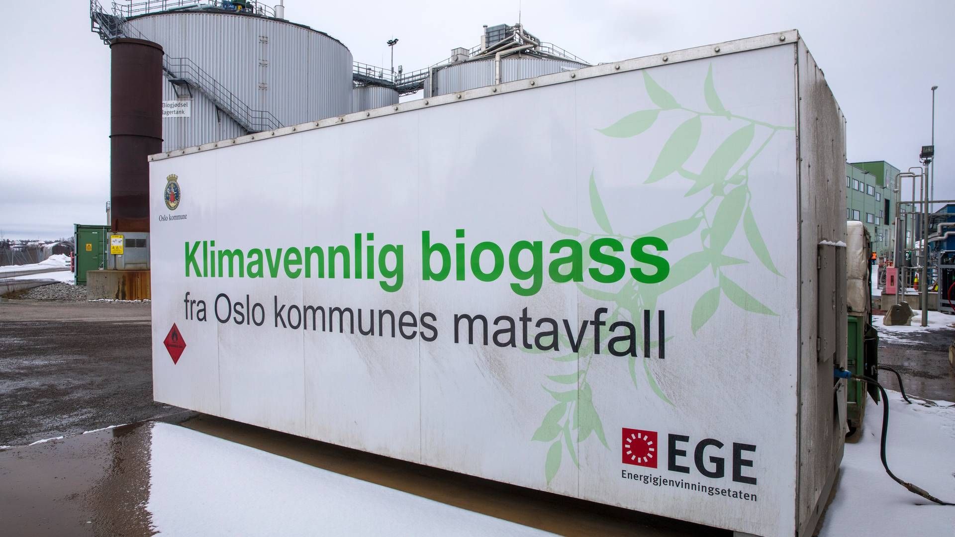10 TWH: – Ikke urealistisk å sette seg mål om at biogass skal produsere 10 TWh i året | Foto: Ole Berg-Rusten / NTB
