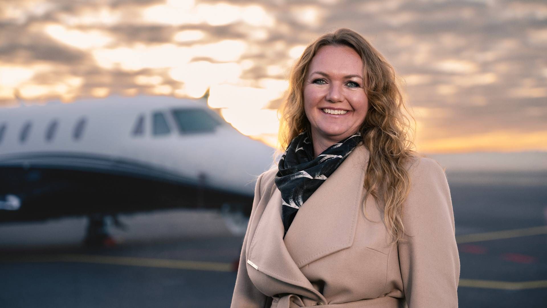 Lotta Sandsgaard tiltræder snart som ny direktør for lufthavnen ved Aarhus. | Foto: Pr / Aarhus Lufthavn