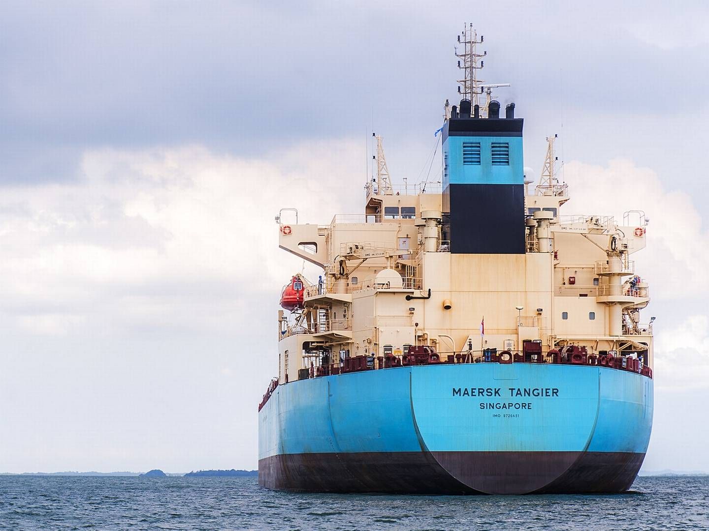 The pictured tanker is not related to the sanction case against Maersk Magellan. | Foto: Pr/maersk Tankers