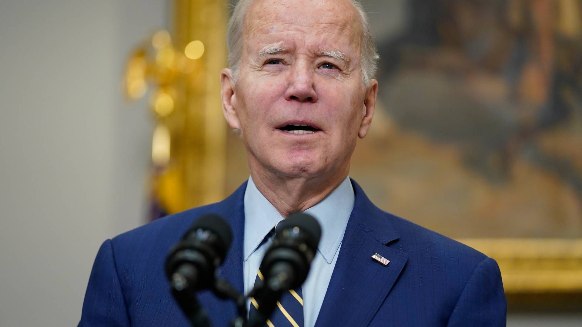 GODKJENNER OLJEBORING: Utvinningsprosjektet fikk grønt lys fra det amerikanske innenriksdepartementet mandag. | Foto: AP Photo/Evan Vucci