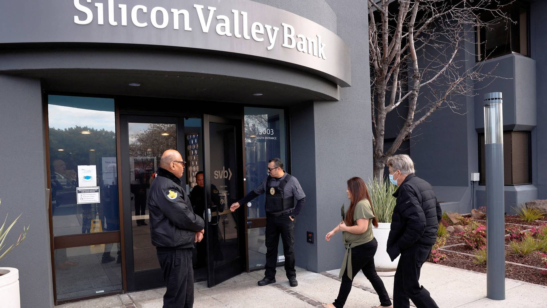 Silicon Valley Bank er genåbnet under amerikanske myndigheders kontrol efter kollapset i sidste uge. | Foto: Brittany Hosea-small