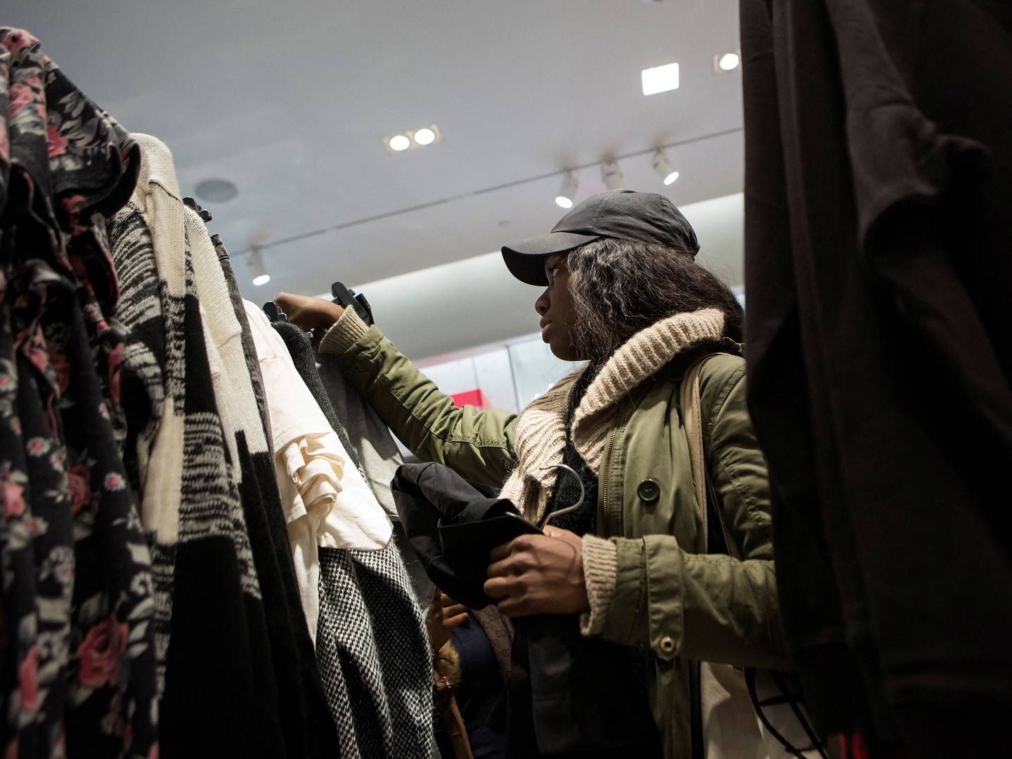 H&M-kunde i en af kædens amerikanske butikker. | Photo: Eric Thayer
