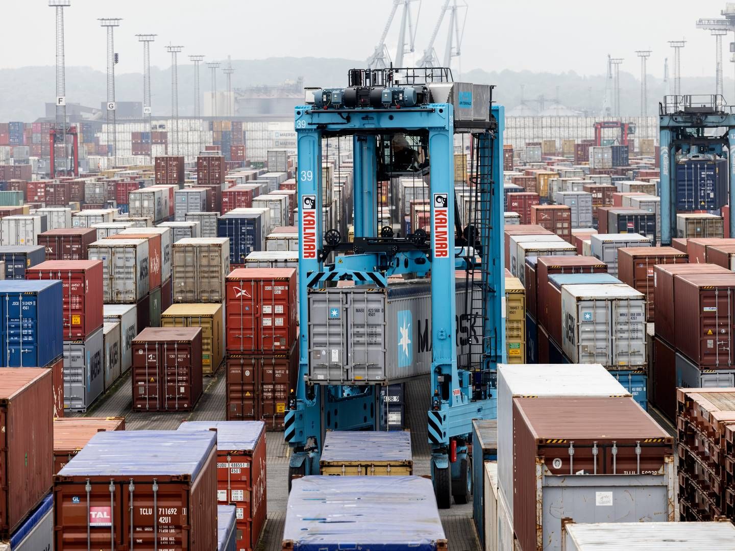Kapaciteten på amerikanske Lineage Logistcs' køleanlæg på Aarhus Havn er netop blevet udvidet markant. | Foto: Casper Dalhoff/Ritzau Scanpix