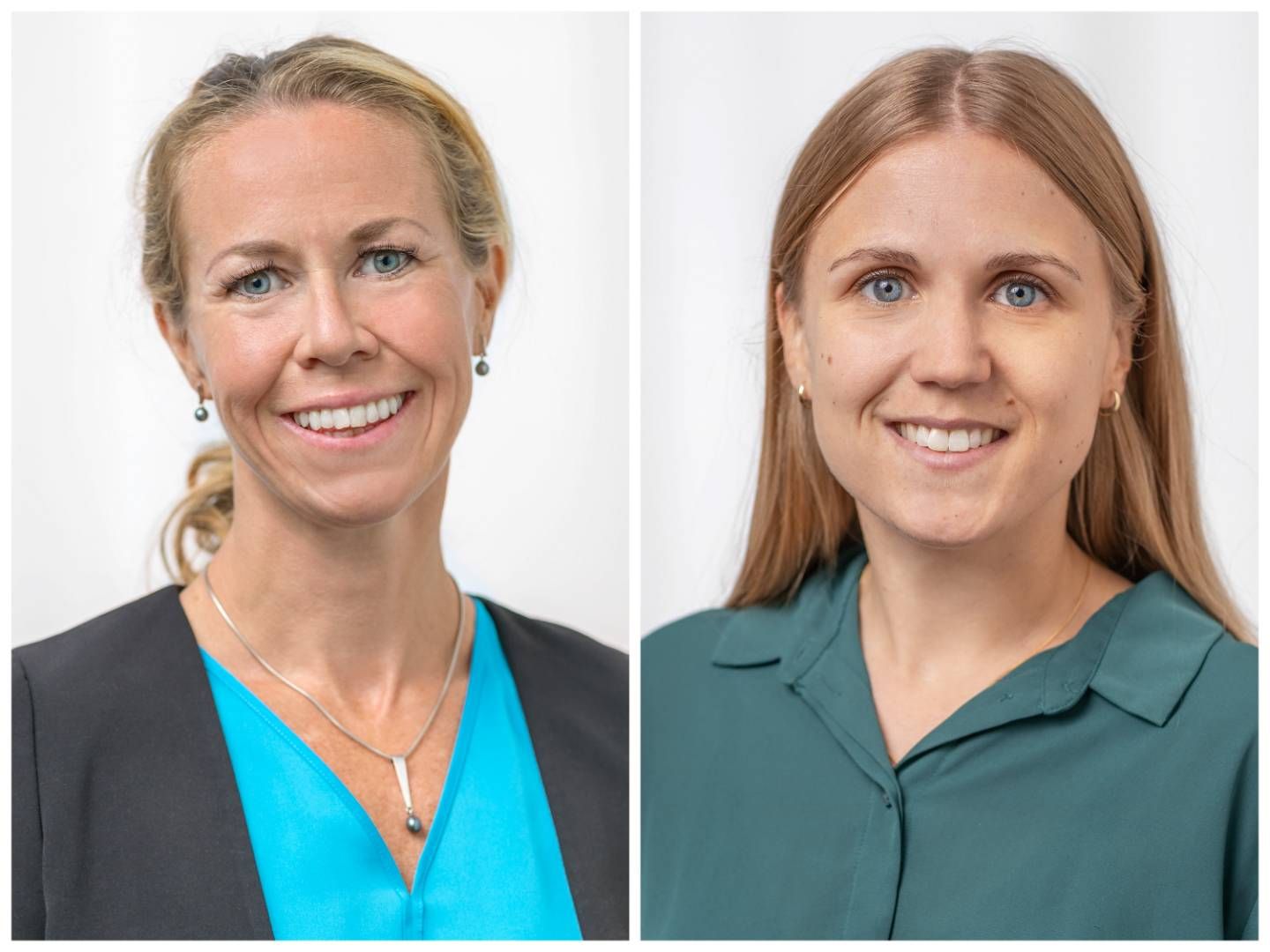 Karin Beltzér (left) and Caroline Sundin (right) consider the relative accuracy of the new method a great advantage. | Foto: Swedbank Robur/pr