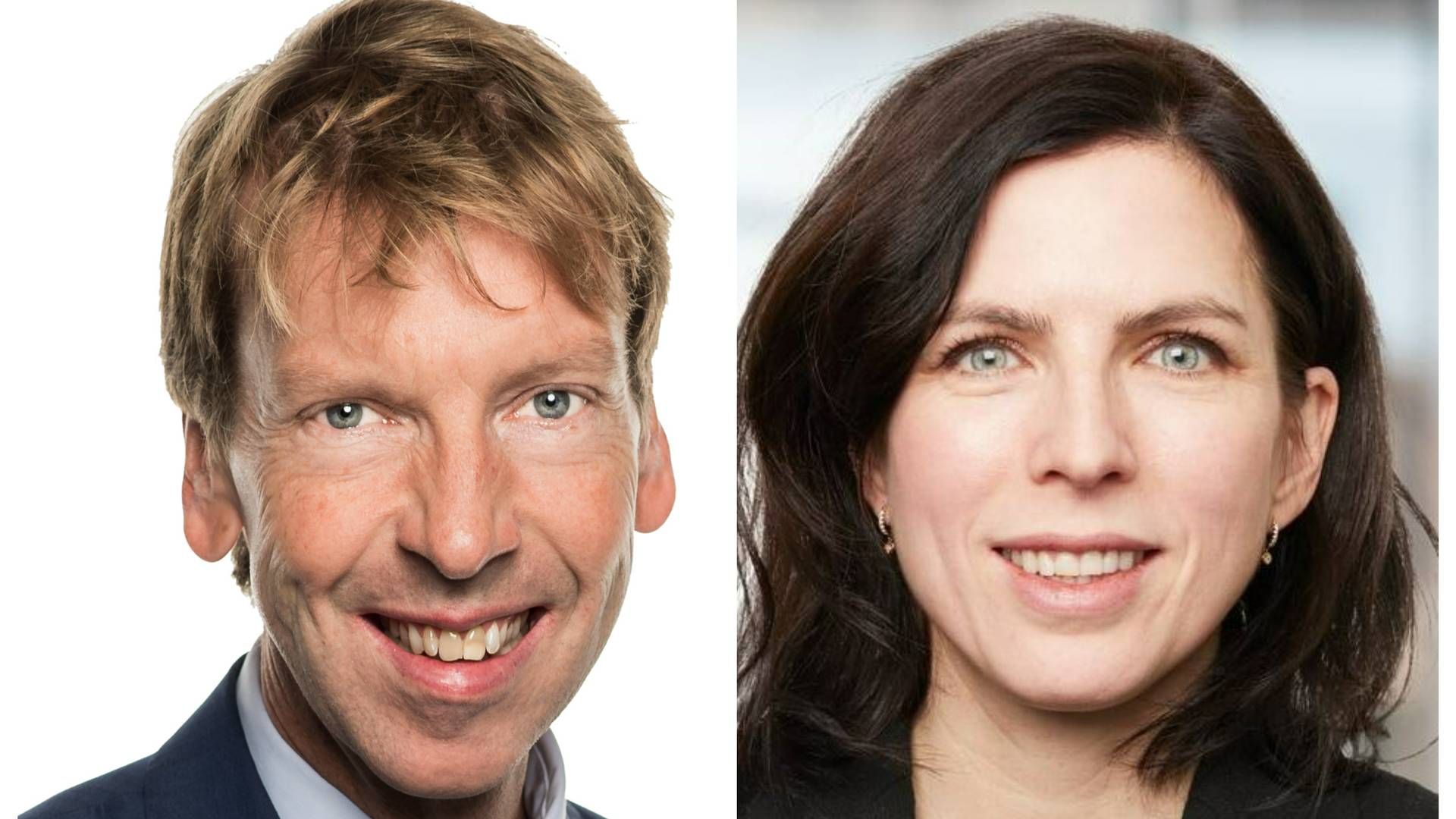 Niklas Wellfelt and Simone Hirschvogl are commenting on the most recent survey of Swedish fund managers. | Photo: Ålandsbanken / Seb Investment Management Pr
