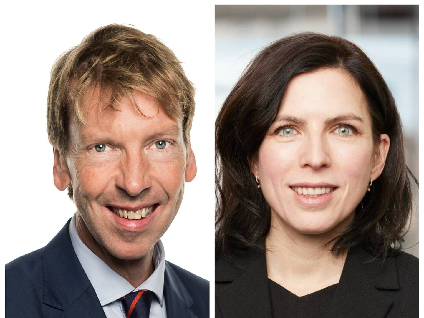Niklas Wellfelt and Simone Hirschvogl are commenting on the most recent survey of Swedish fund managers. | Photo: Ålandsbanken / Seb Investment Management Pr