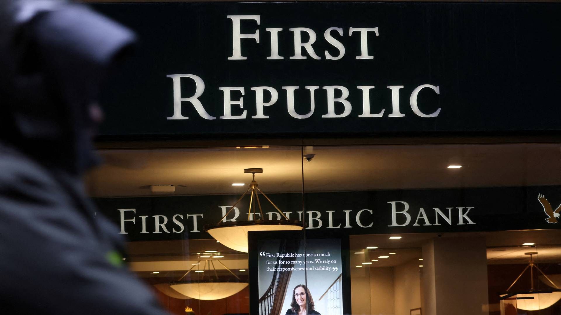 First Republic Bank er kommet i fokus efter kollapset i Silicon Valley Bank i sidste uge. | Foto: Mike Segar/Reuters/Ritzau Scanpix