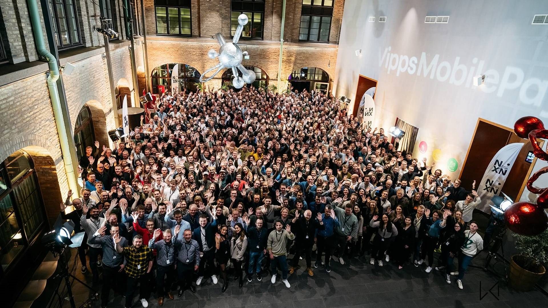 Vipps Mobilepay har samlet alle de ansatte i det nye selskapet i Gøteborg denne uka. | Foto: Vipps Mobilepay