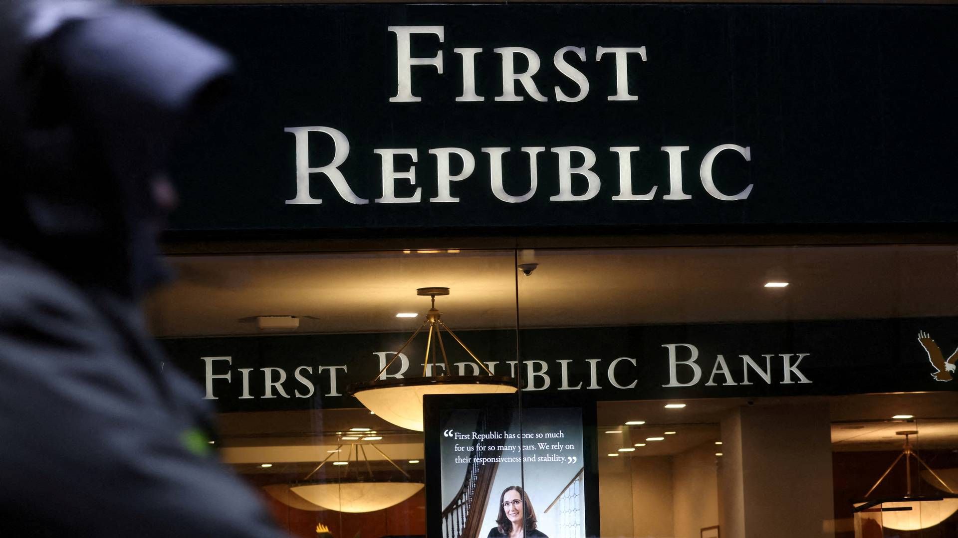 First Republic Bank har mistet størstedelen af sin markedsværdi siden sidste uge. | Foto: Mike Segar