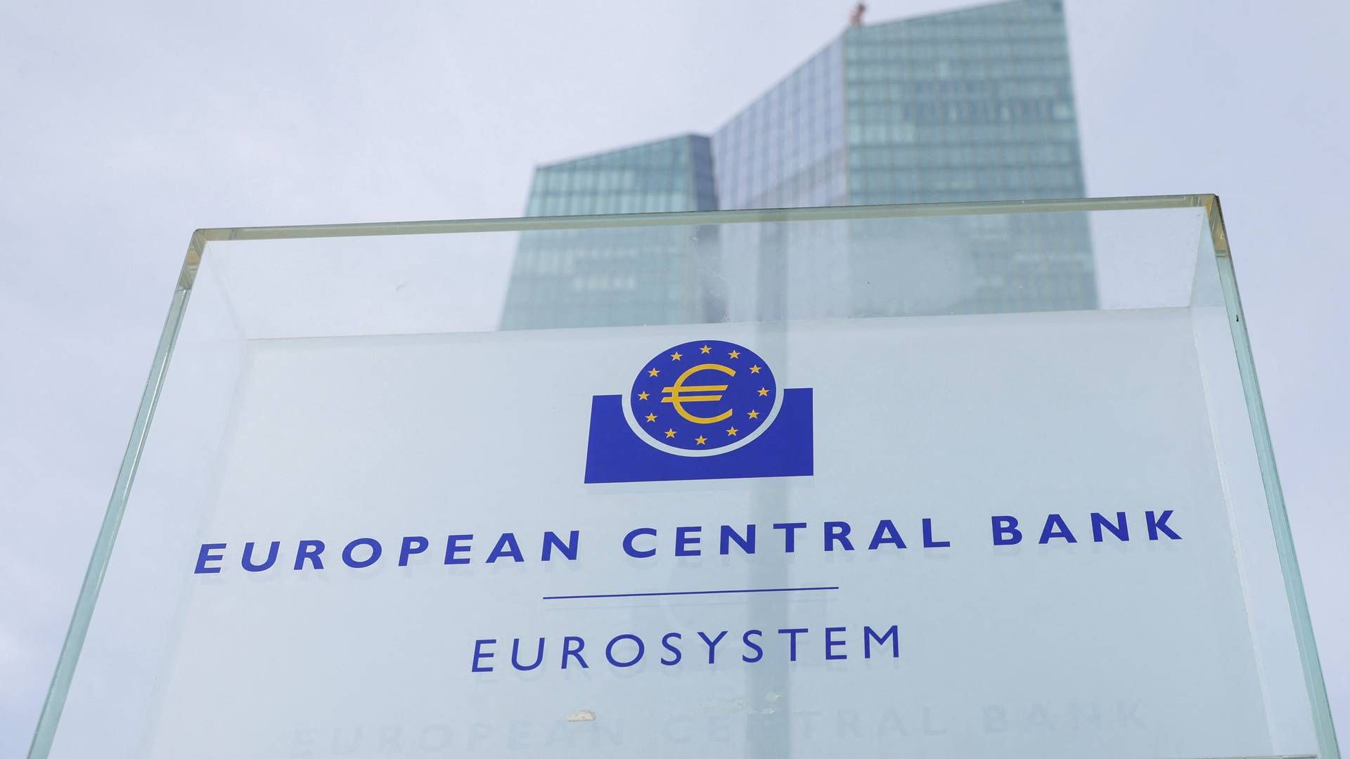 Den Europæiske Centralbank i Frankfurt. | Foto: Heiko Becker
