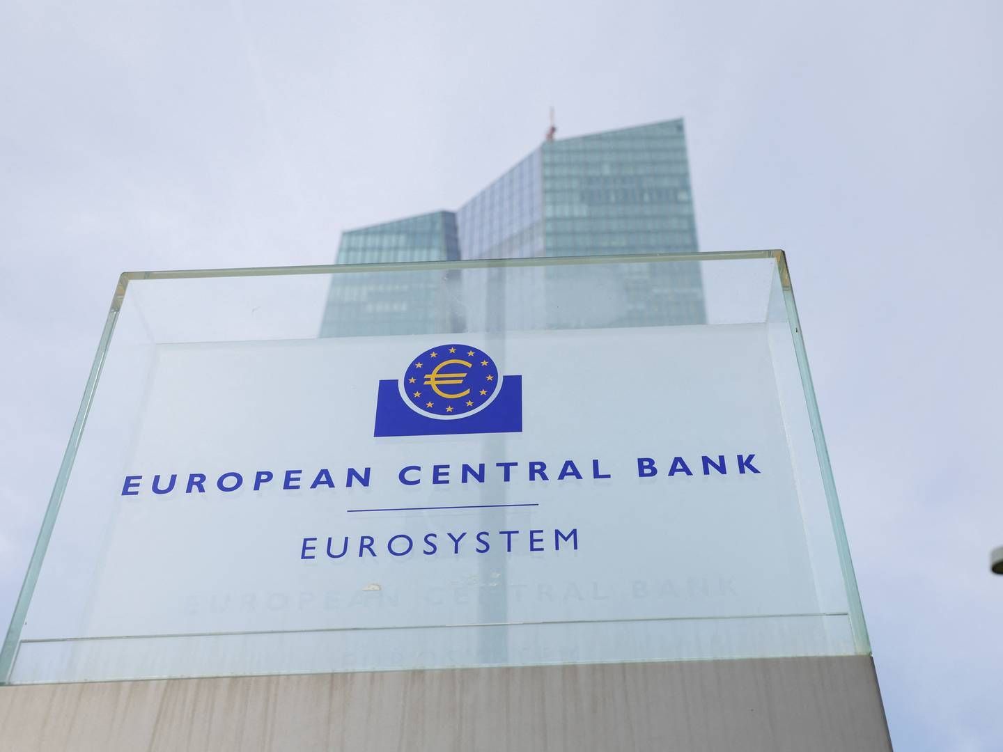 Den Europæiske Centralbank i Frankfurt. | Foto: Heiko Becker