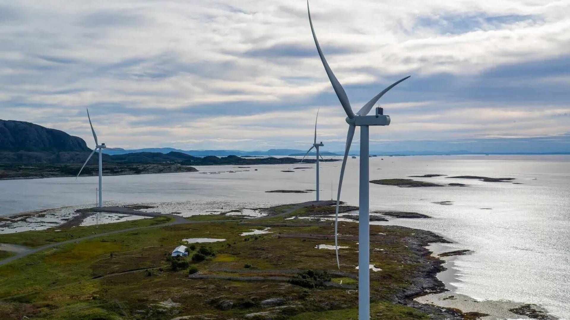 DEN GANG DA: Danske Skovgaard valgte å investerte i vindmøller i Norge da de anså det som et stabilt og trygt land å investere i, med rimelige rammevilkår. Bildet viser tre vindmøller på Valsneset. | Foto: Greenstat
