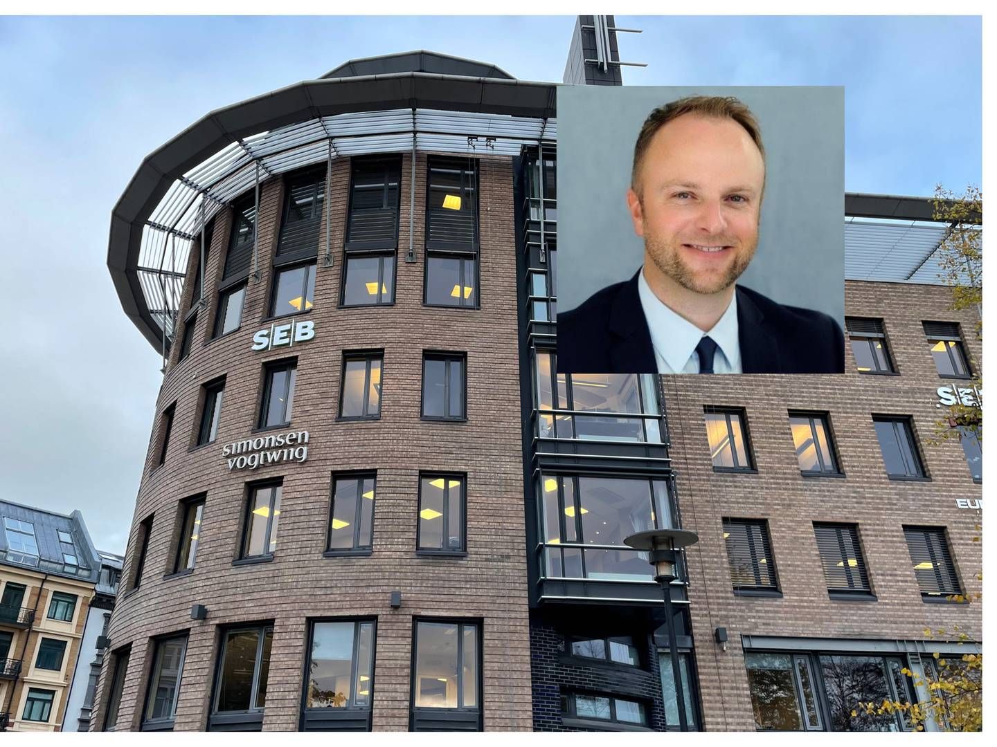 PARTNER: Simonsen Vogt Wiigs nye partner, Tor-Axel Schwerdt (innfelt), skal jobbe ved advokatfirmaets kontor i Stavanger. Dette er et bilde av kontoret i Oslo. | Photo: Stian Olsen/LinkedIn
