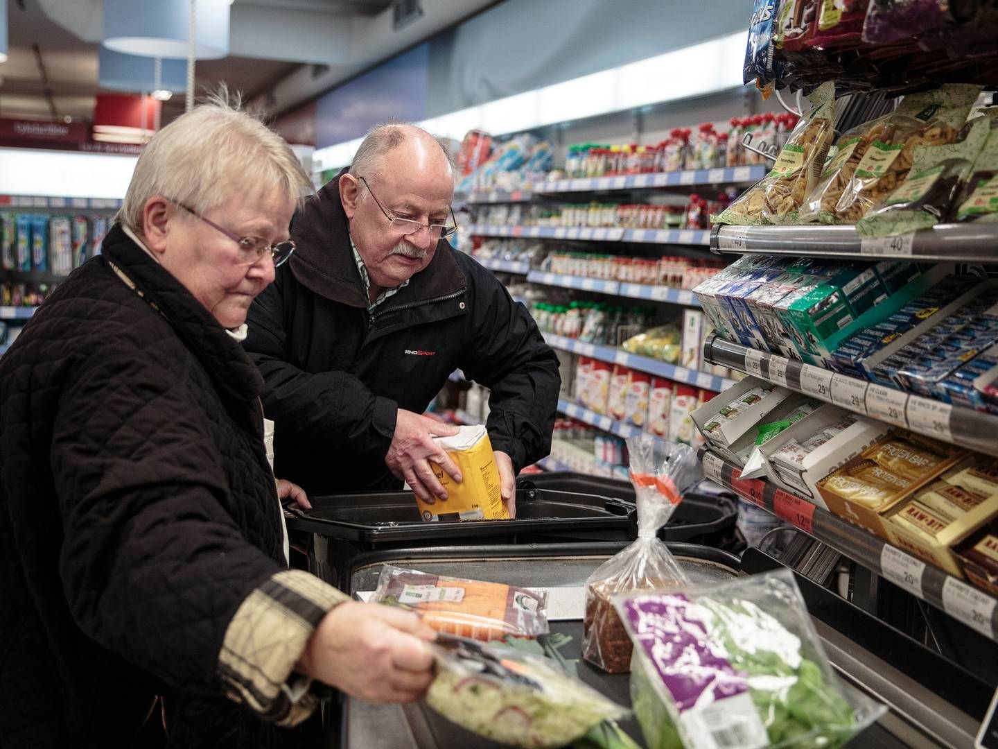 ”Det er et tegn på, at dagligvarekæderne har absorberet dele af prisstigningerne," siger markedschef i Dansk Erhverv Lotte Engbæk. | Foto: Miriam Dalsgaard/Politiken/Ritzau Scanpix.