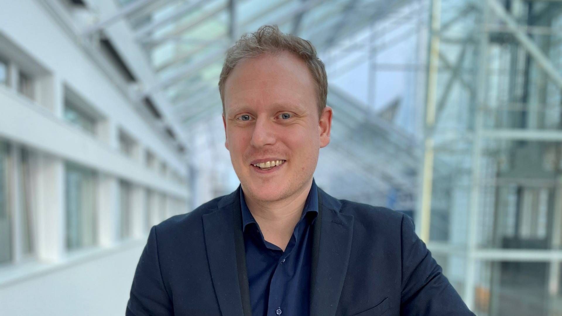 RETTESNOR: – Målet er å skape en rettesnor for kompetansebygging, og legge til rette for et støttende økosystem for bedrifter, sier Magnus Lund-Vang, test- og markedstilgangskoordinator i Norway Health Tech. | Foto: Norway Health Tech