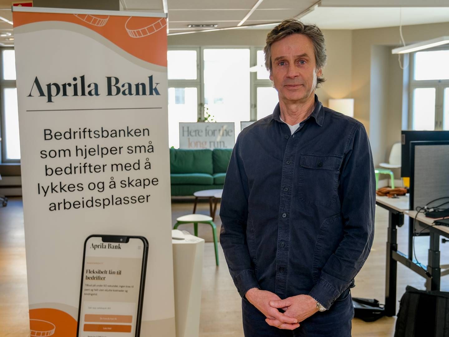 Vekstdirektør i Aprila Bank, Per Christian Goller. | Photo: Sebastian Holsen