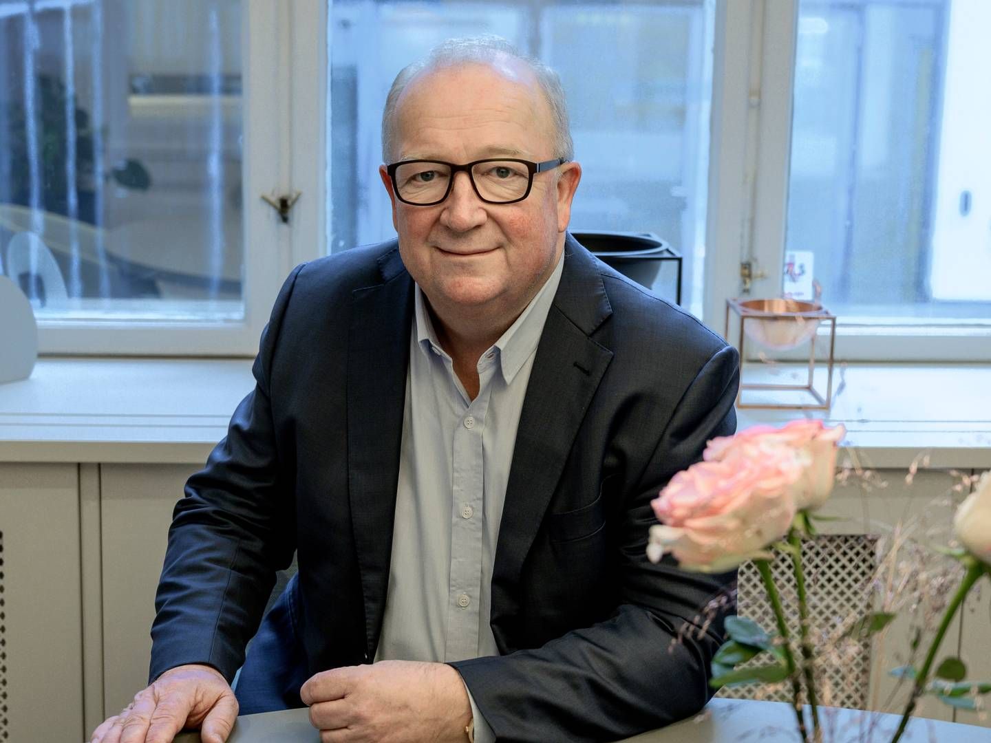 Niels Jacobsen er tidligere mangeårig direktør i Demant, og nuværende direktør i William Demant Invest. | Foto: Lars Krabbe/Foto: Lars Krabbe/Ritzau Scanpix