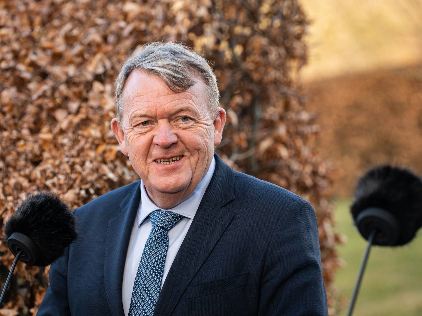 Det glæder den danske udenrigsminister, Lars Løkke Rasmussen (M), at Finland nu er på vej ind i alliancen. | Foto: Emil Nicolai Helms