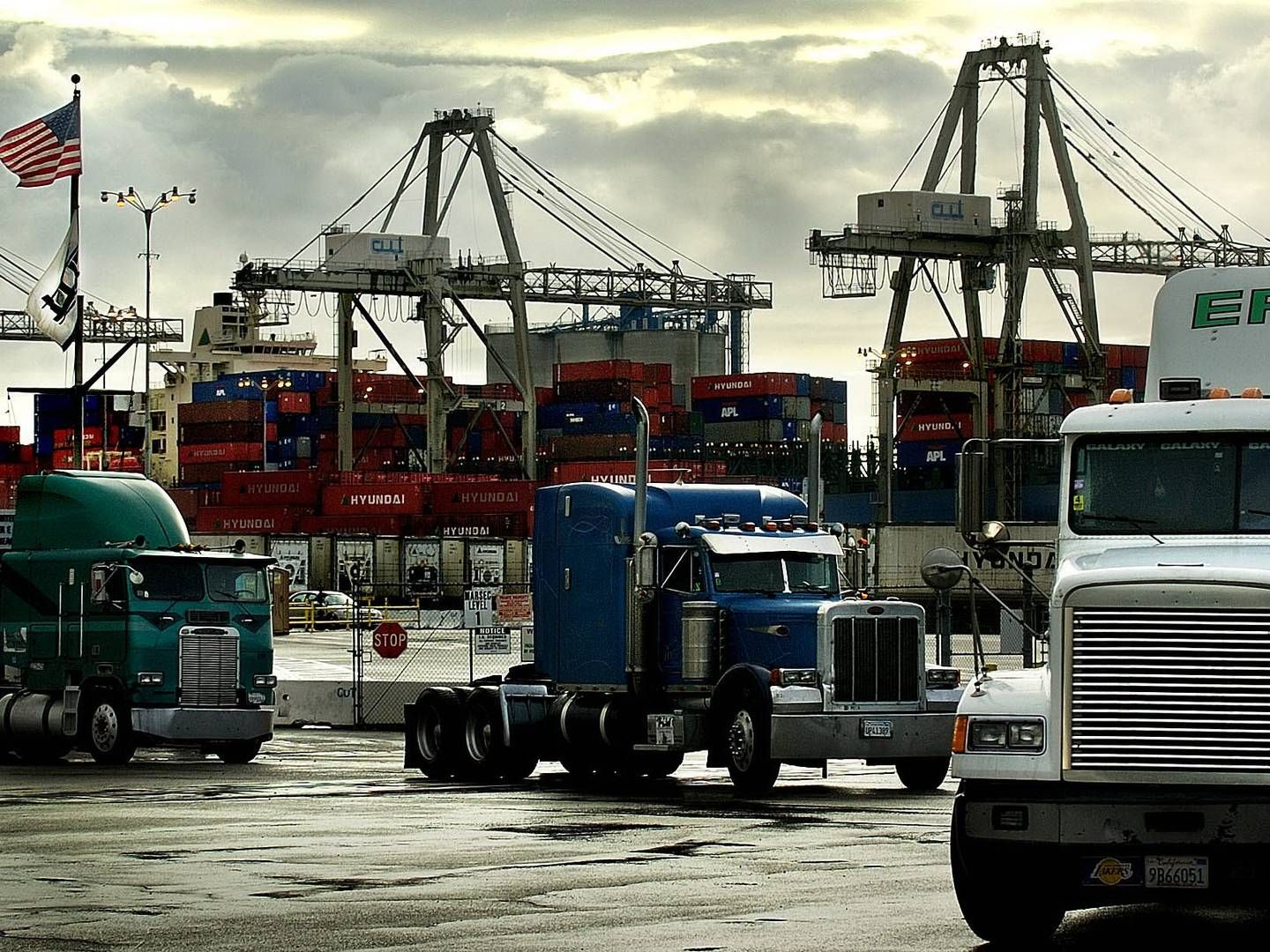 The Port of Los Angeles is the biggest of its kind in the US and one of the busiest in the world. | Foto: Finn Frandsen