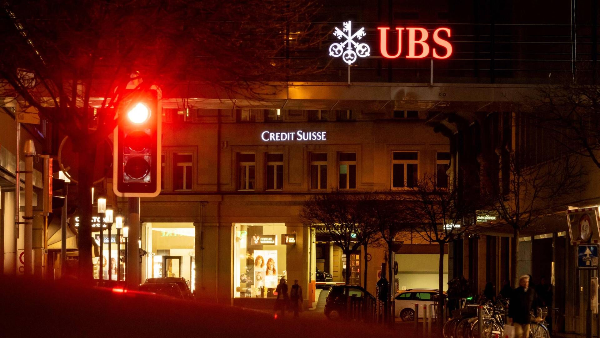 Forhandlingerne omkring Credit Suisse strækker sig ind i søndagen. | Foto: Fabrice Coffrini